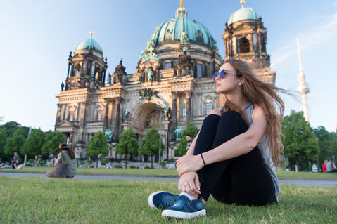 At the Lustgarten