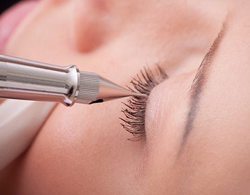 Permanentes Wimpern Make-up