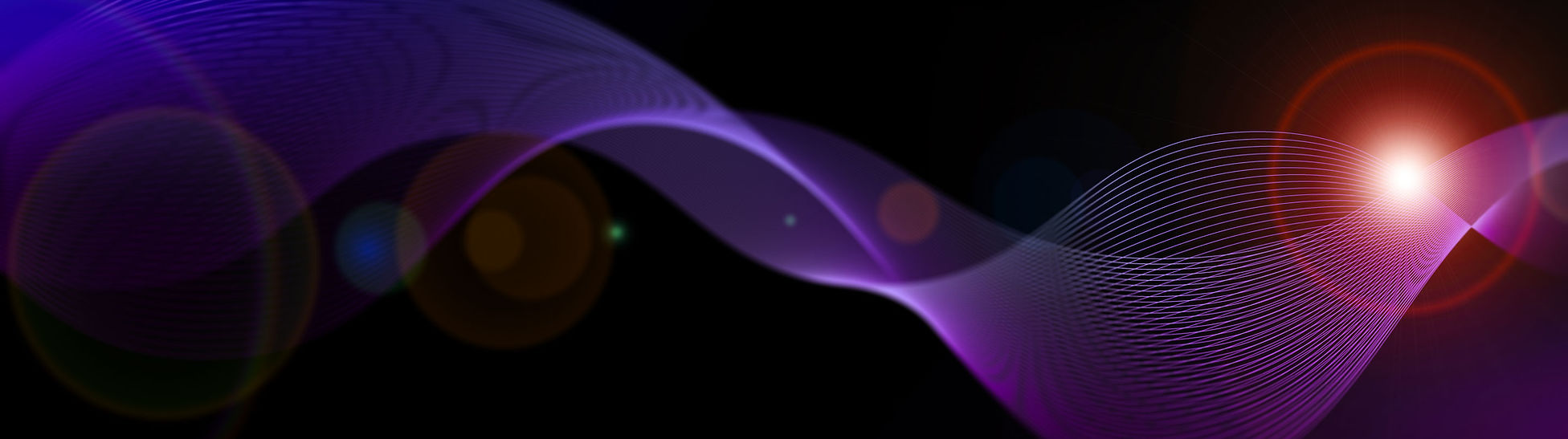 Abstract Wavy Lines