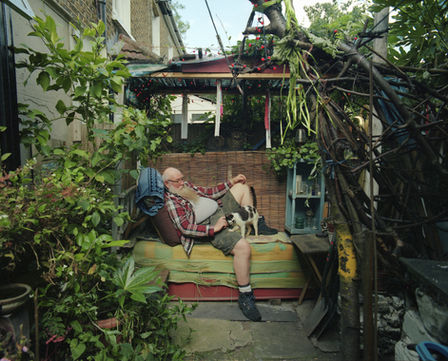 Man and Cat
