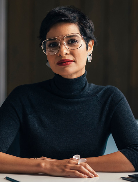 Portrait with Glasses