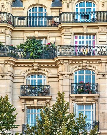 Immeuble avec balcons