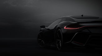 Voiture de sport noire