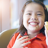 Kid Eating Snack
