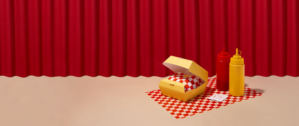 Envasado de alimentos para hamburguesas