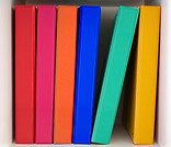 Colorful File Binders