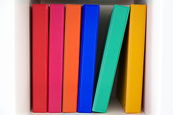 Bunte Ordner