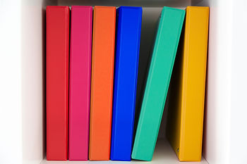 Colorful Binders
