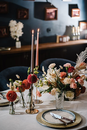 Elegante tafelsetting