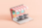 Laptop Screen Cafe