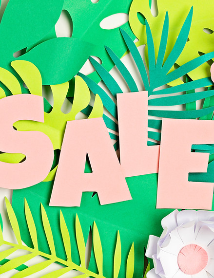 Sale Paper Cut
