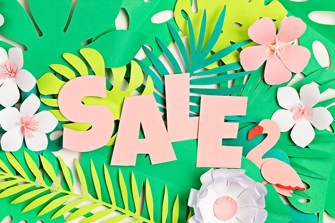 Sale Paper Cut