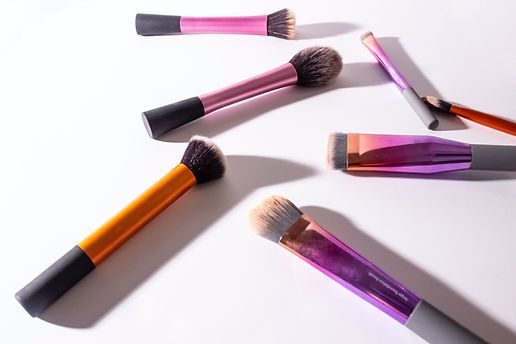 Jeu de pinceaux pour le maquillage