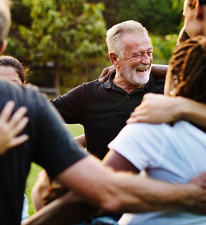 Group Hug Outdoors