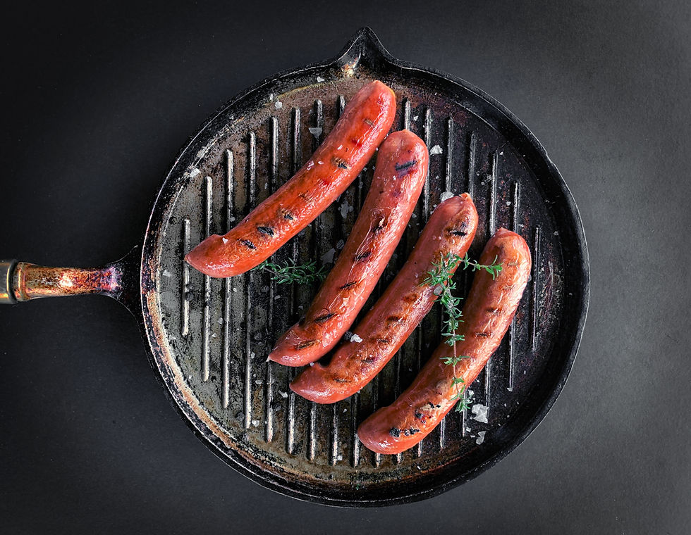 Grilled Sausages