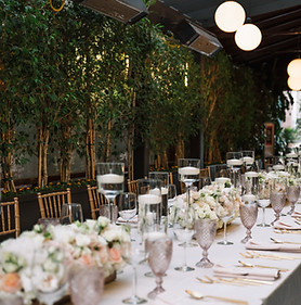 Elegant Wedding Table Setup