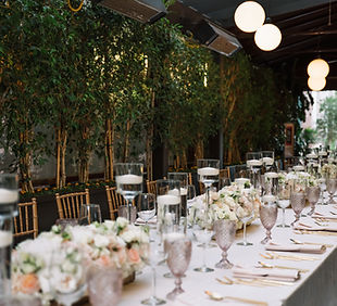 Elegant Wedding Table Setup