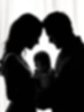 Family Silhouette with Baby
