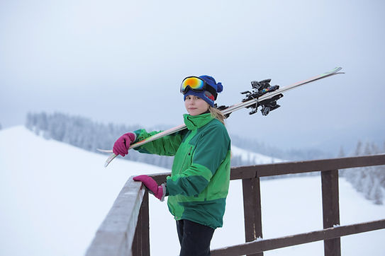 Woman Skier