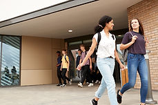 Students Leaving School