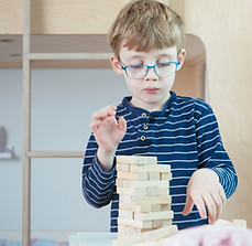 Playing with Wooden Toys