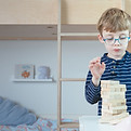 Playing with Wooden Toys
