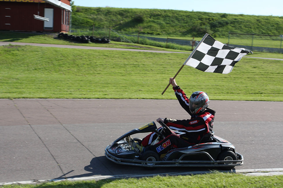 Go-Kart Victory Moment