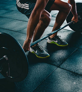 Haltérophilie en salle de sport