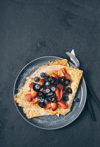 Crepes con Bayas