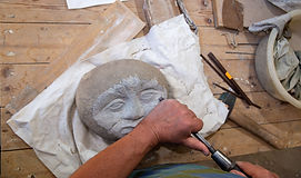 Stone Carving Process