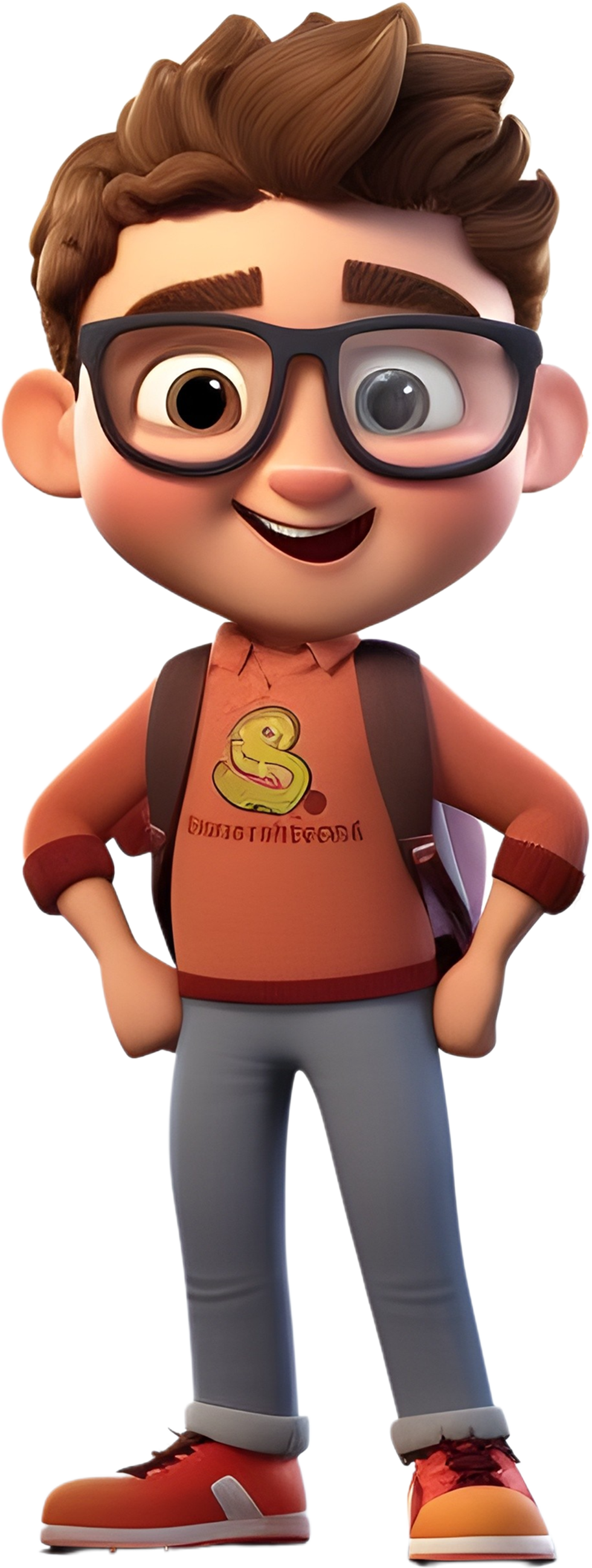 Animated Boy Character