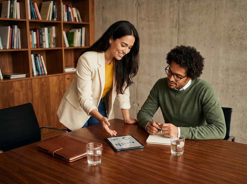 Office Meeting Discussion