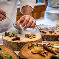 Gourmet Mushroom Plating