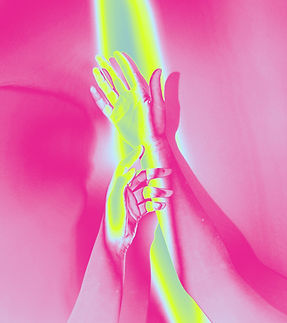 Radiant Hands Composition