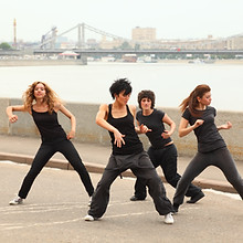 Dancing By a Bridge