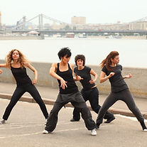 Dancing By a Bridge