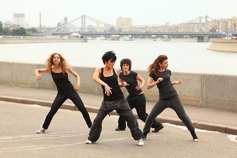 Dancing By a Bridge