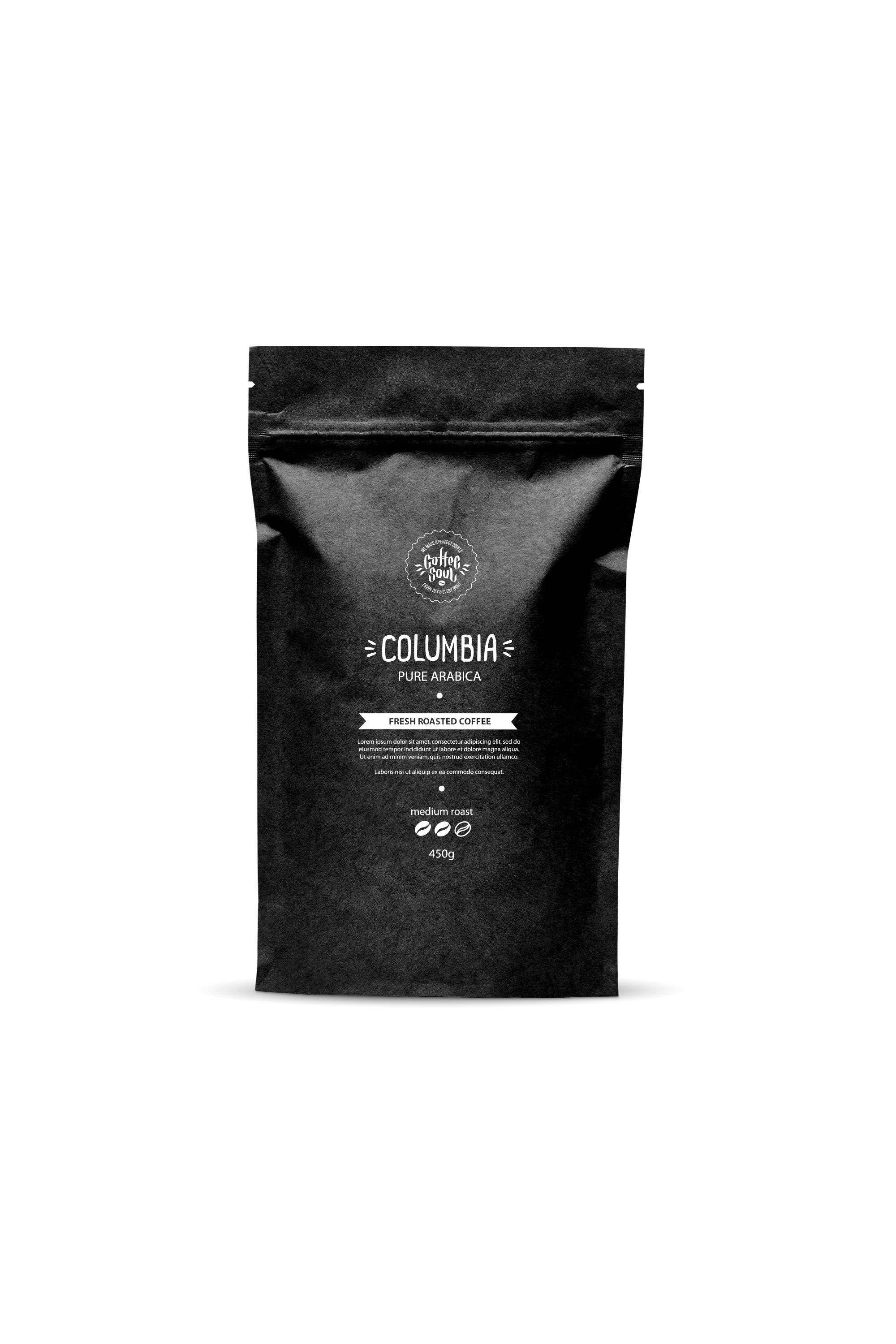 Columbia coffee beans