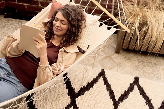 Woman Relaxing Outdoors