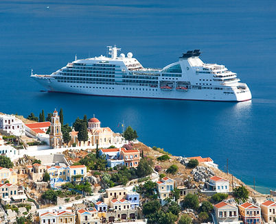 Cruise Ship in Bay