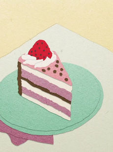 Paper-Cut Cake Loop