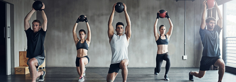 Allenamento fitness di gruppo