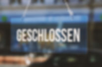 Geschlossen Schild