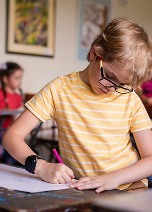 Kid drawing