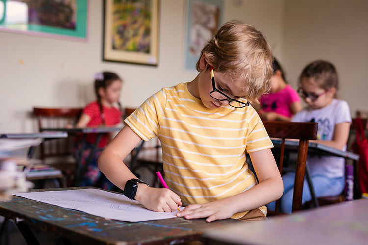 Kid drawing