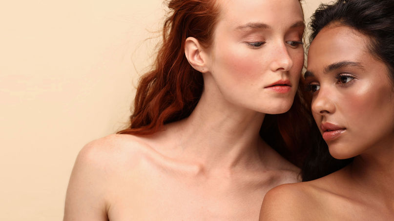 two women