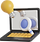 3D Laptop and Icons