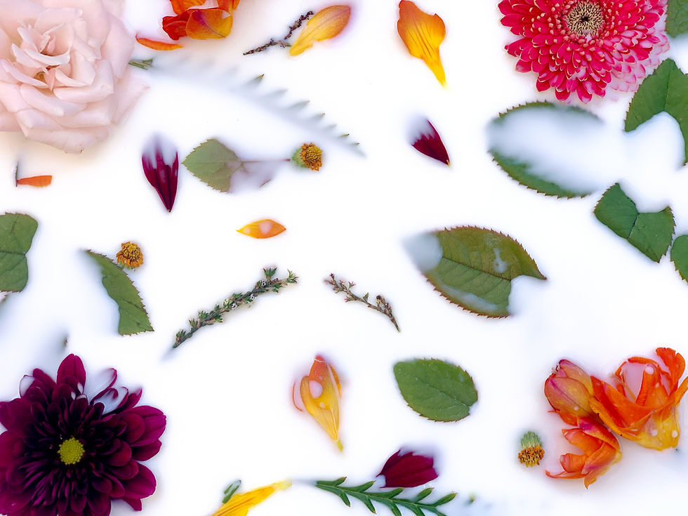 Floating Flowers Decor