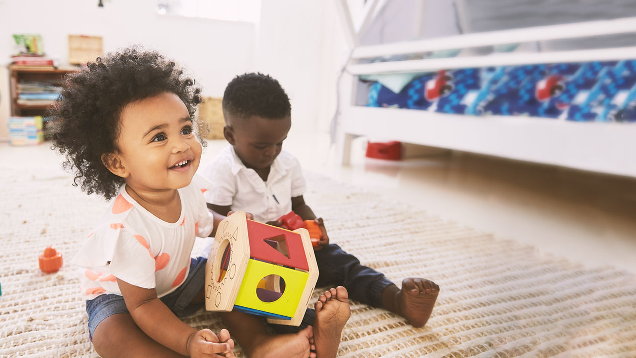 Babies in Playroom
