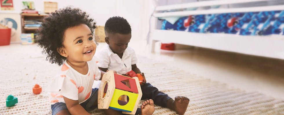 Babies in Playroom